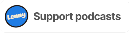 Lenny.fm button to support podcasts