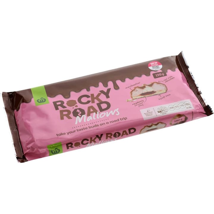 Woolworths Rocky Road Biscuits as recommended by Dave O'Neil and Kitty Flanagan